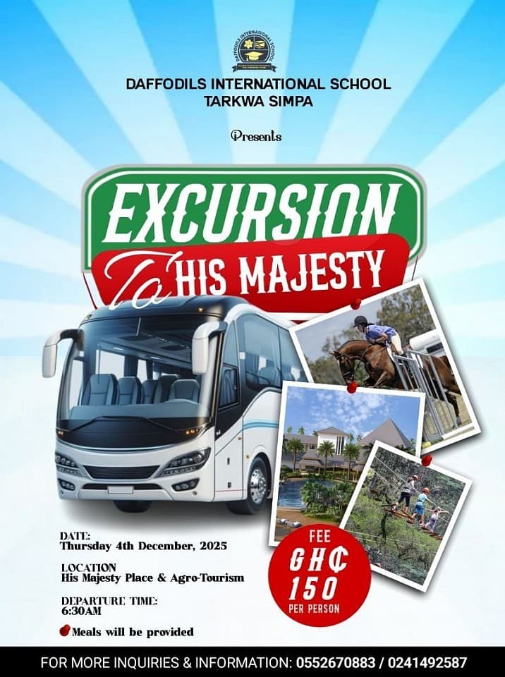 Announcement of the Christmas excursion on 4 December 2025