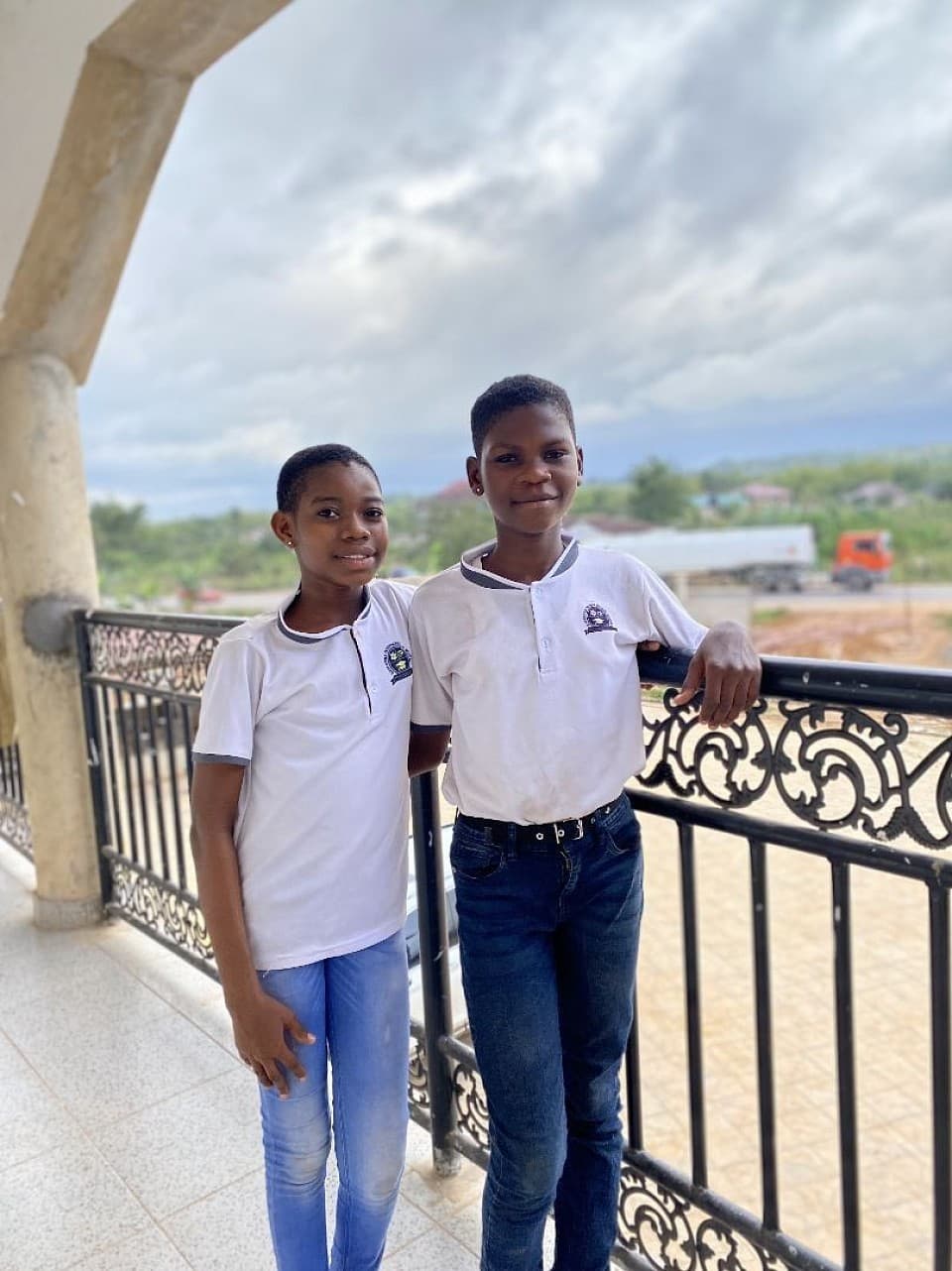 The Head Girl and Protocol Prefect of Daffodils International School